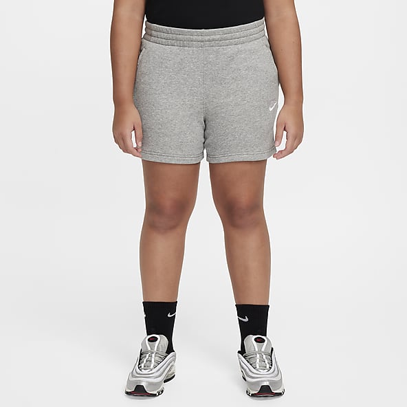 Girls grey nike shorts online